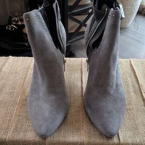 Calvin Klein Collection Grey Heeled Boots